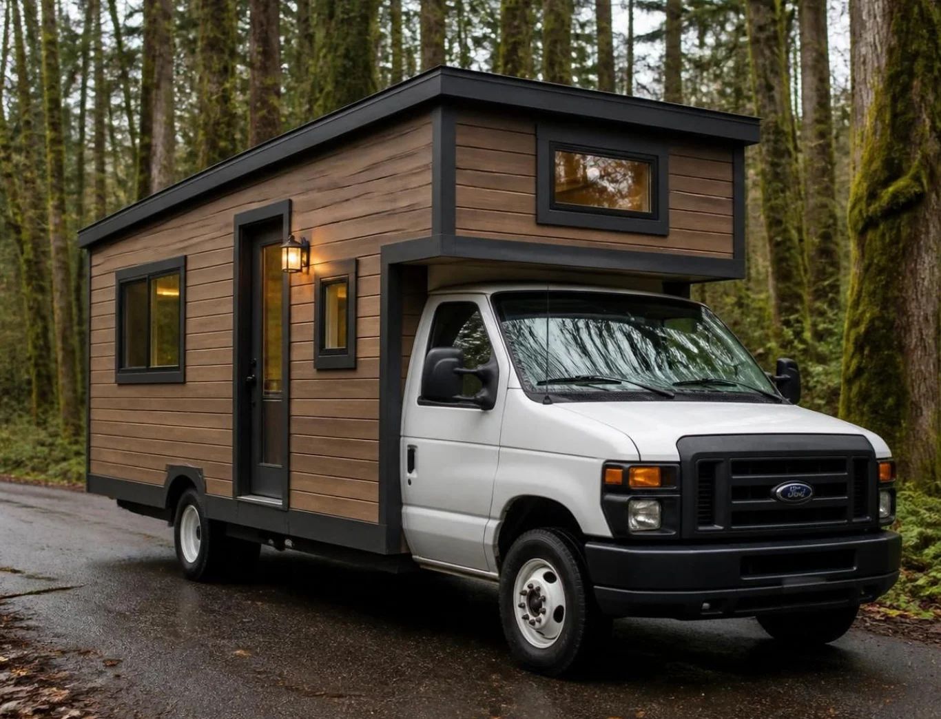 I have furnished tiny houses and bus conversions