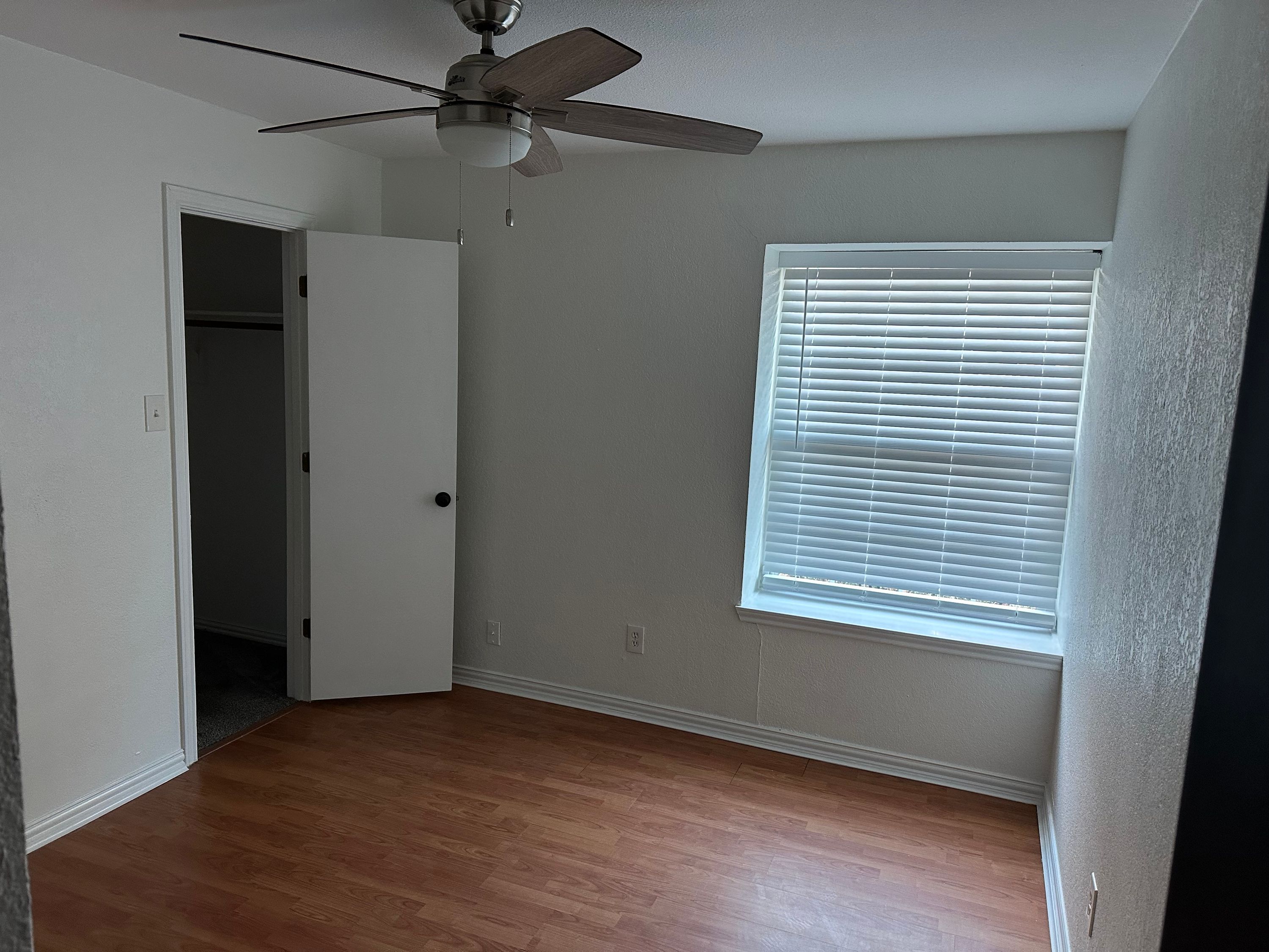 Unfurnished room in a completely furnished house
