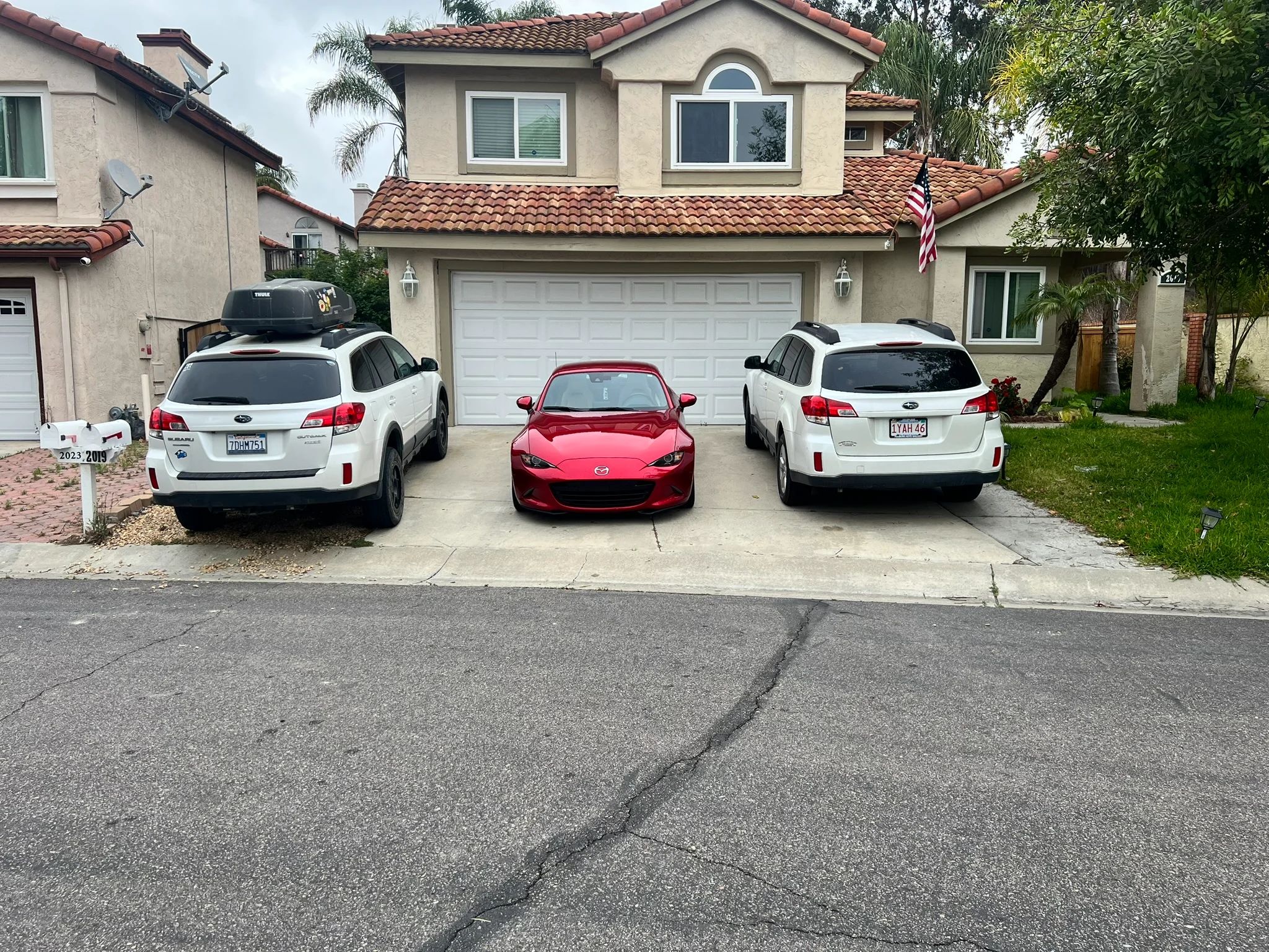 Unfurnished bedroom with closet and shared bath in Vista, CA