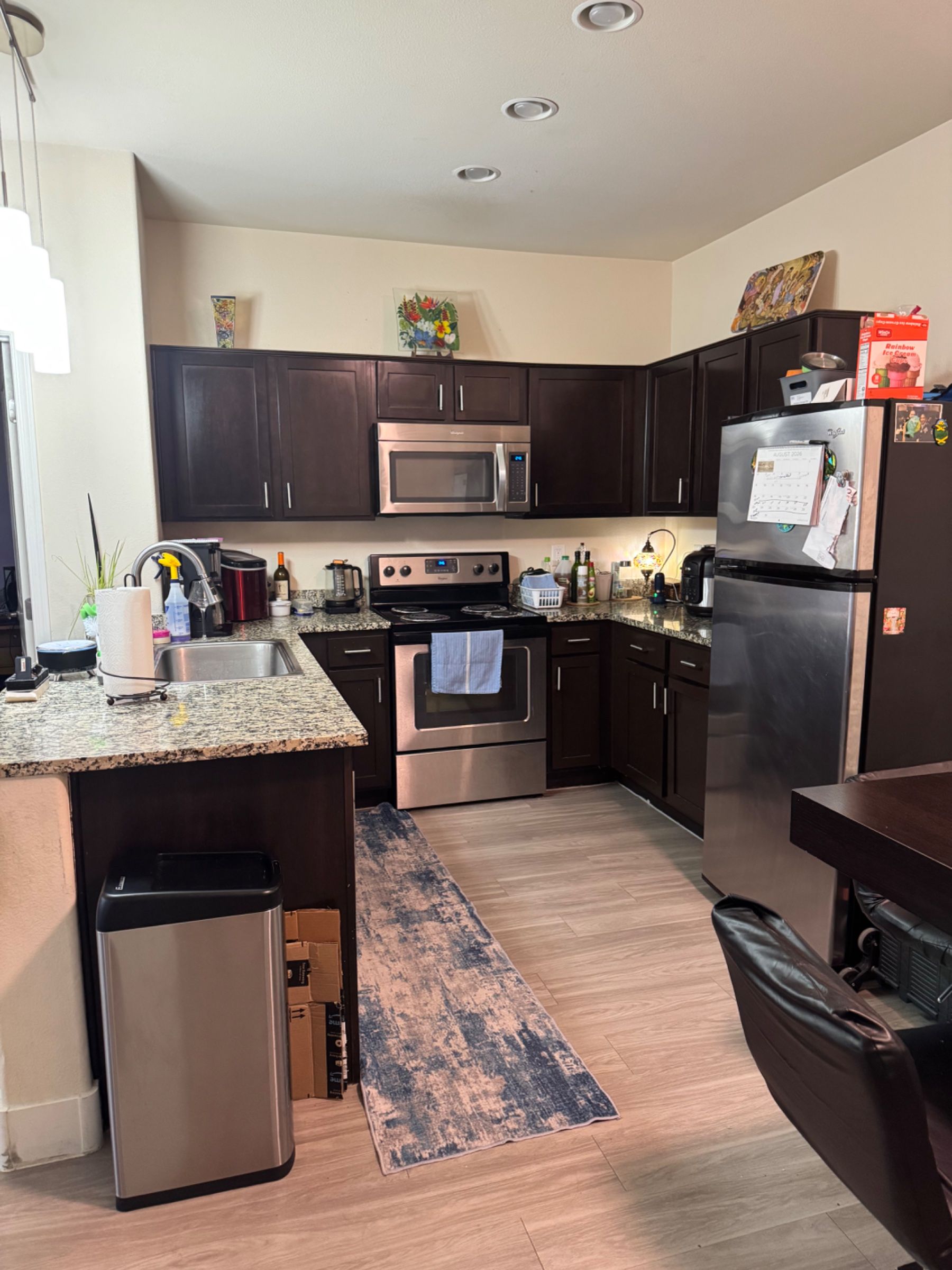 Furnished room and private bath in a 2 bed 2 bath apartment