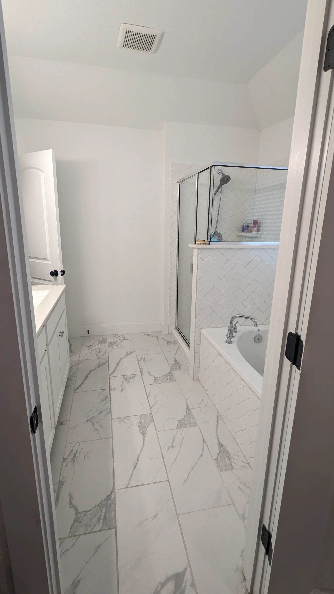 Furnished Master Bedroom with attached bath