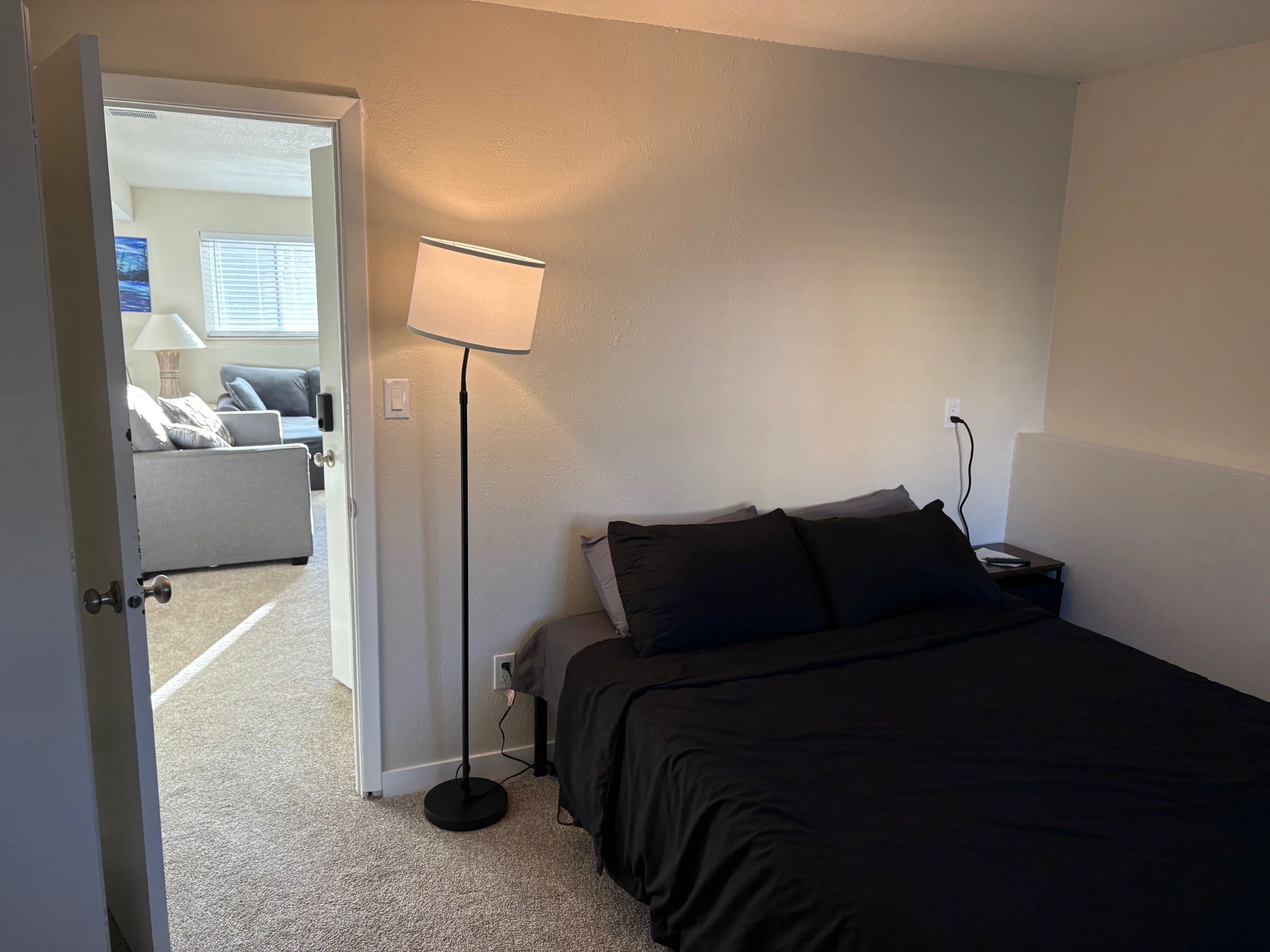 Furnished Private Bedroom | Quiet Shared Garden-Level Suite